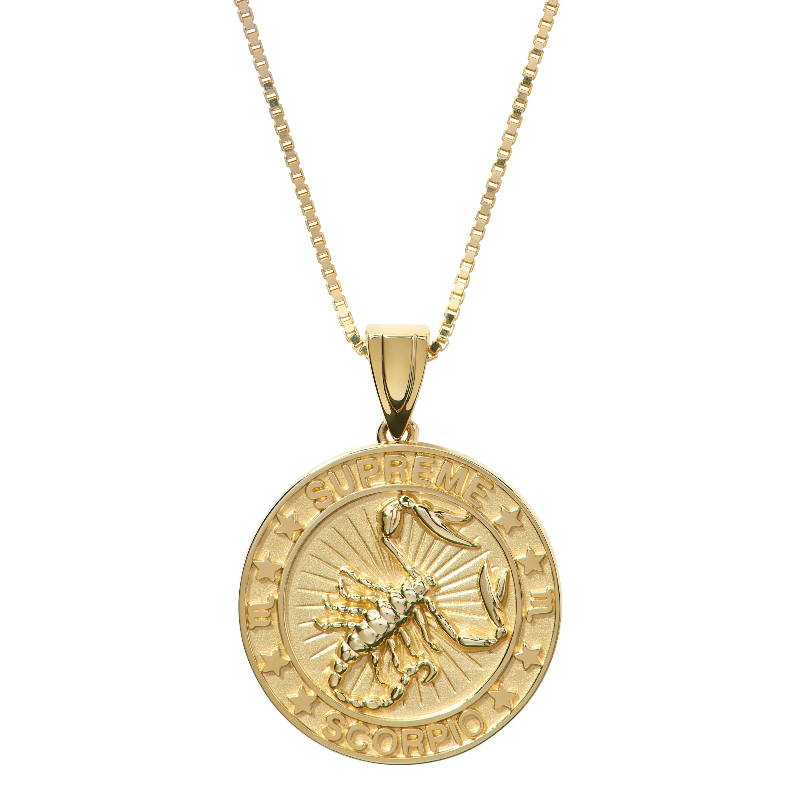 Supreme®/Jacob&Co 14K Gold Zodiac Pendant view 22